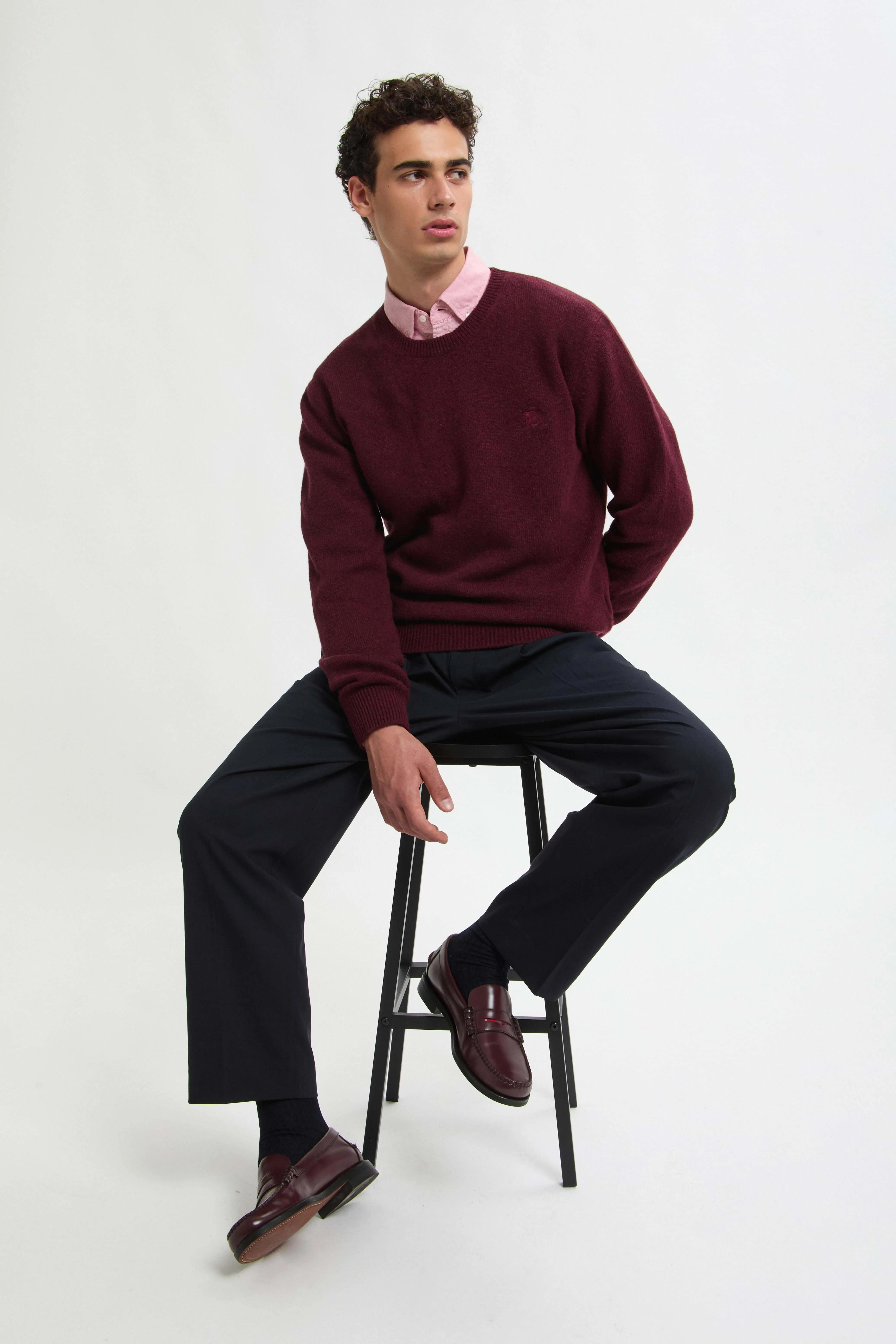 Shetland Crewneck sold by Baracuta product image thumbnail 4