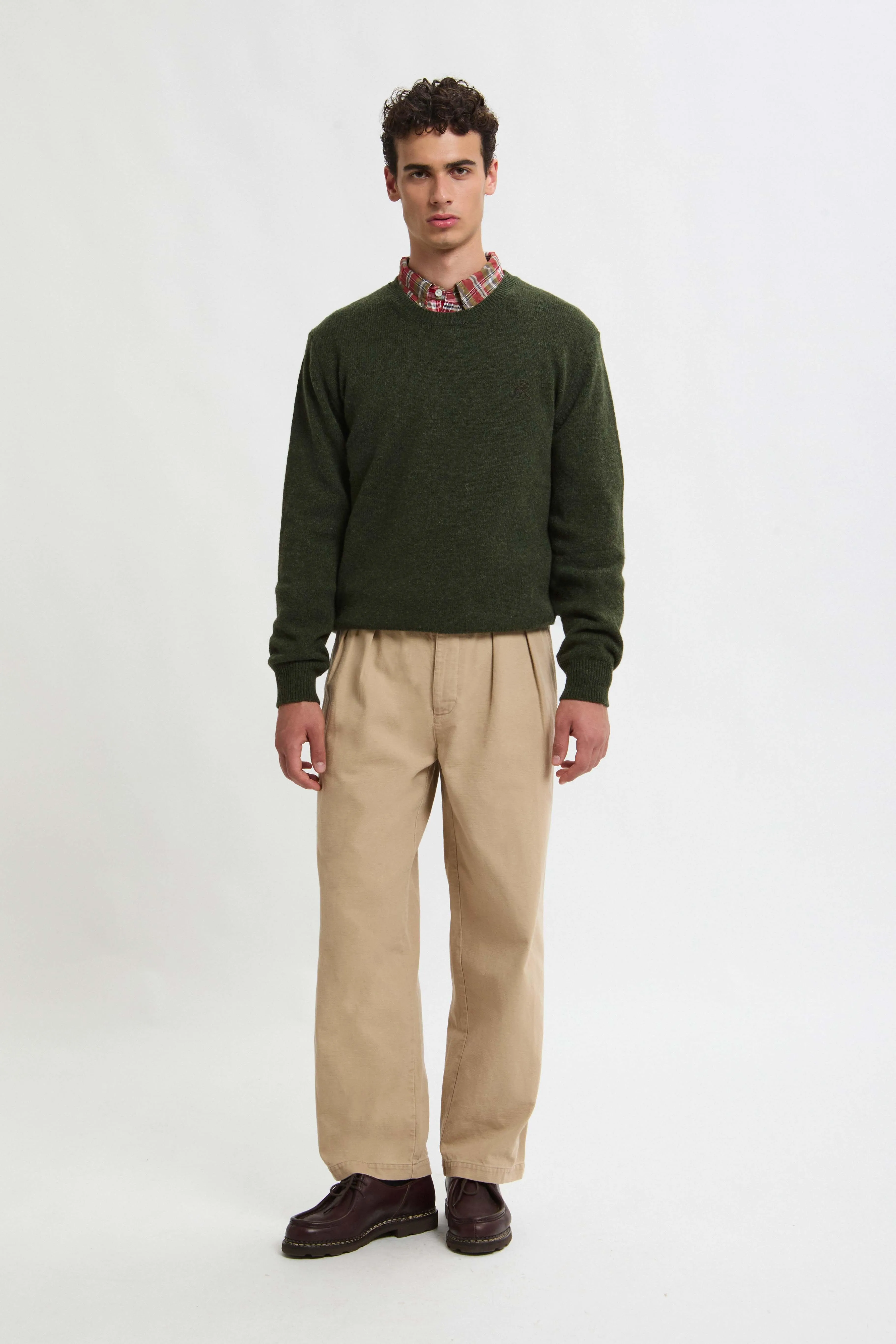 Shetland Crewneck sold by Baracuta product image thumbnail 3
