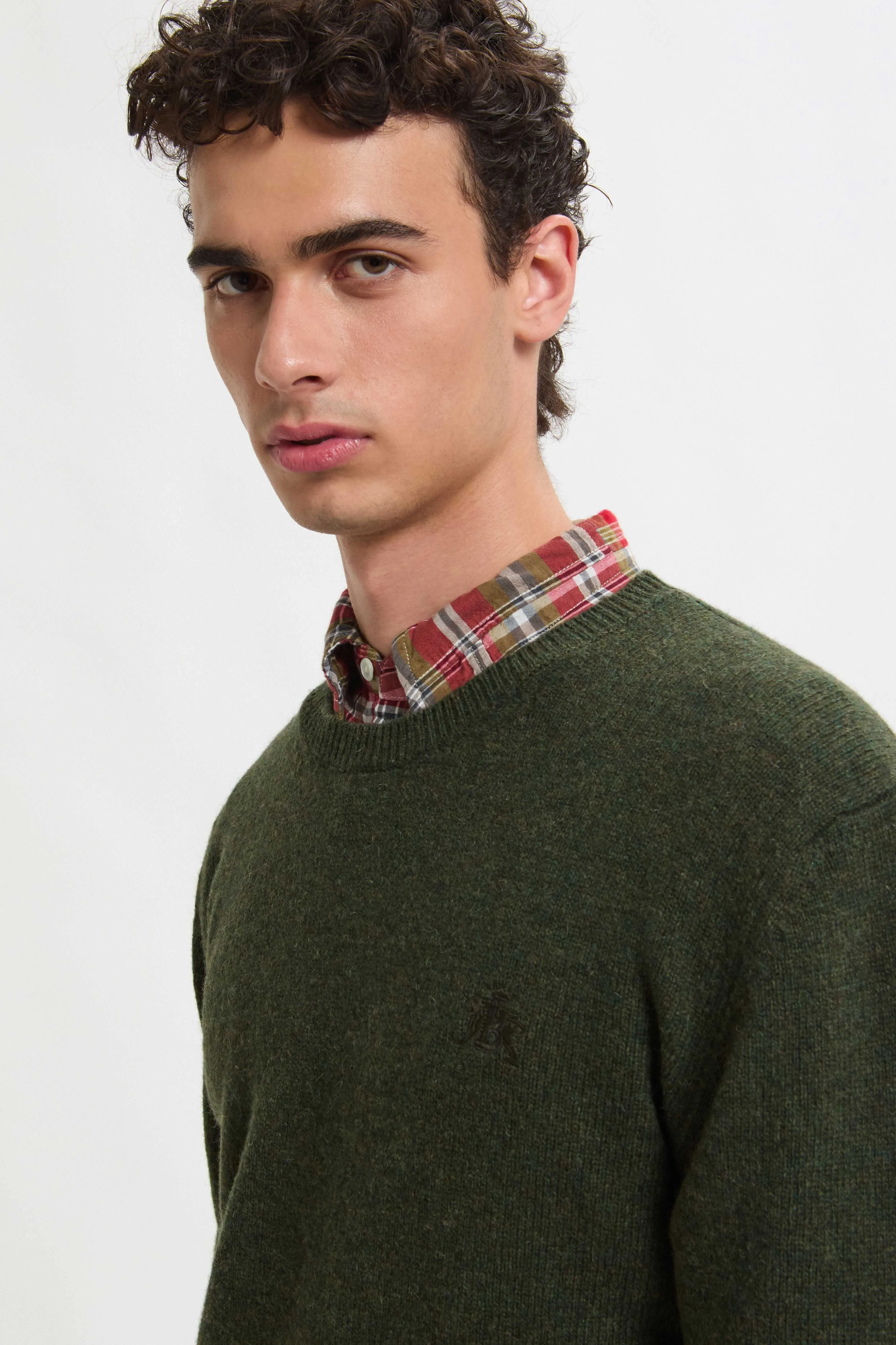 Shetland Crewneck sold by Baracuta product image thumbnail 4