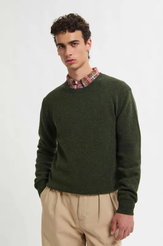 Shetland Crewneck made by Baracuta