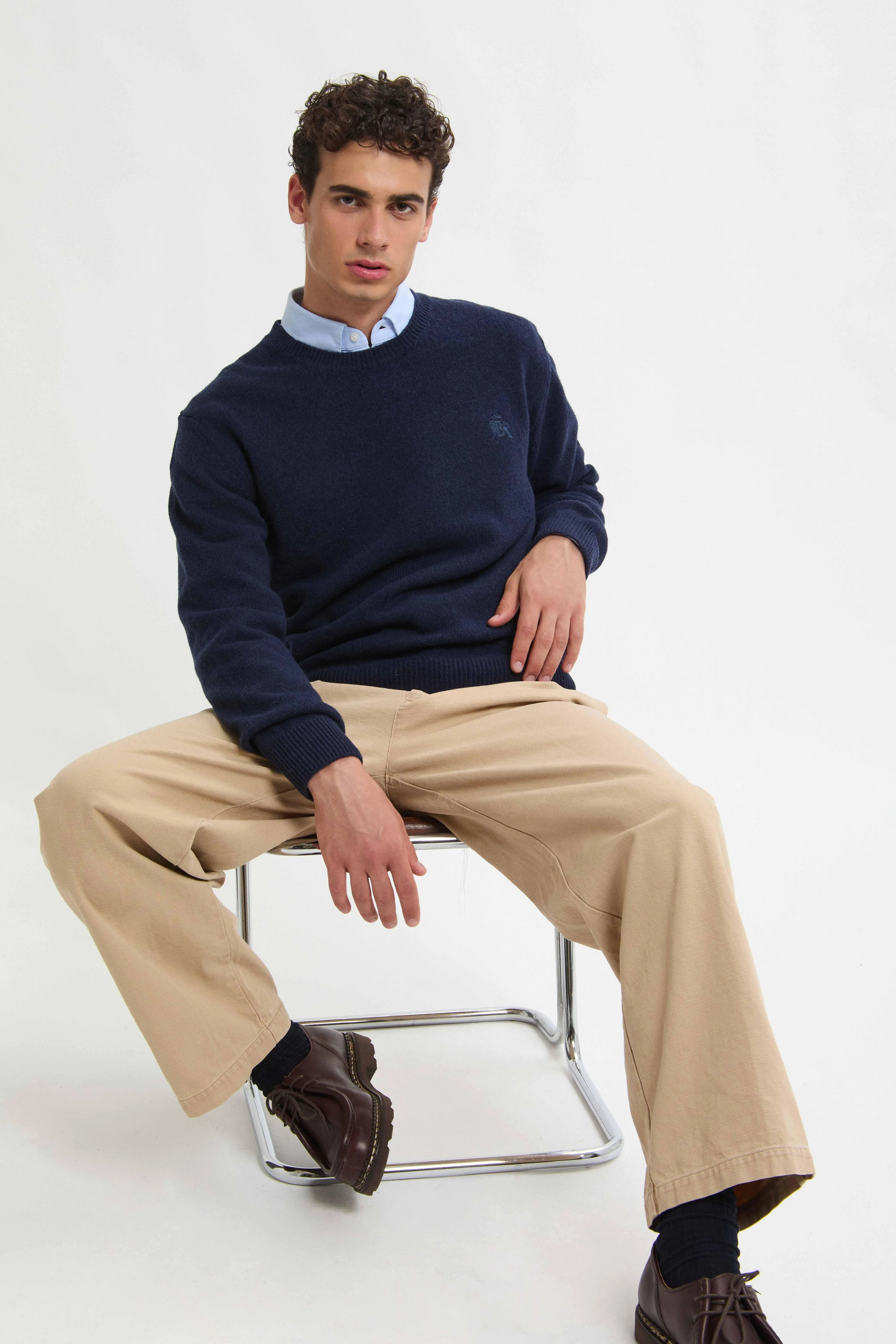 Shetland Crewneck sold by Baracuta product image thumbnail 2