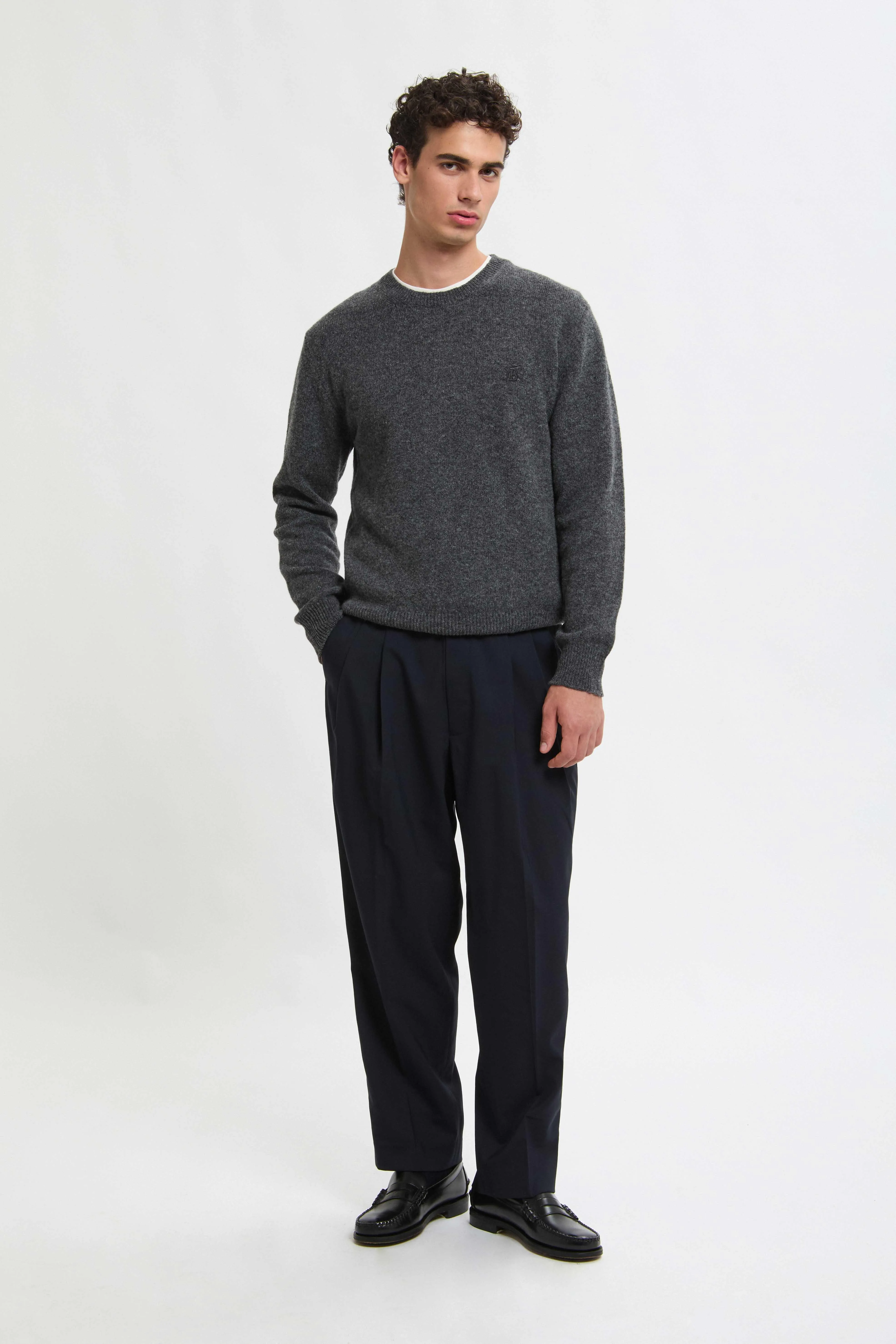 Shetland Crewneck sold by Baracuta product image thumbnail 2