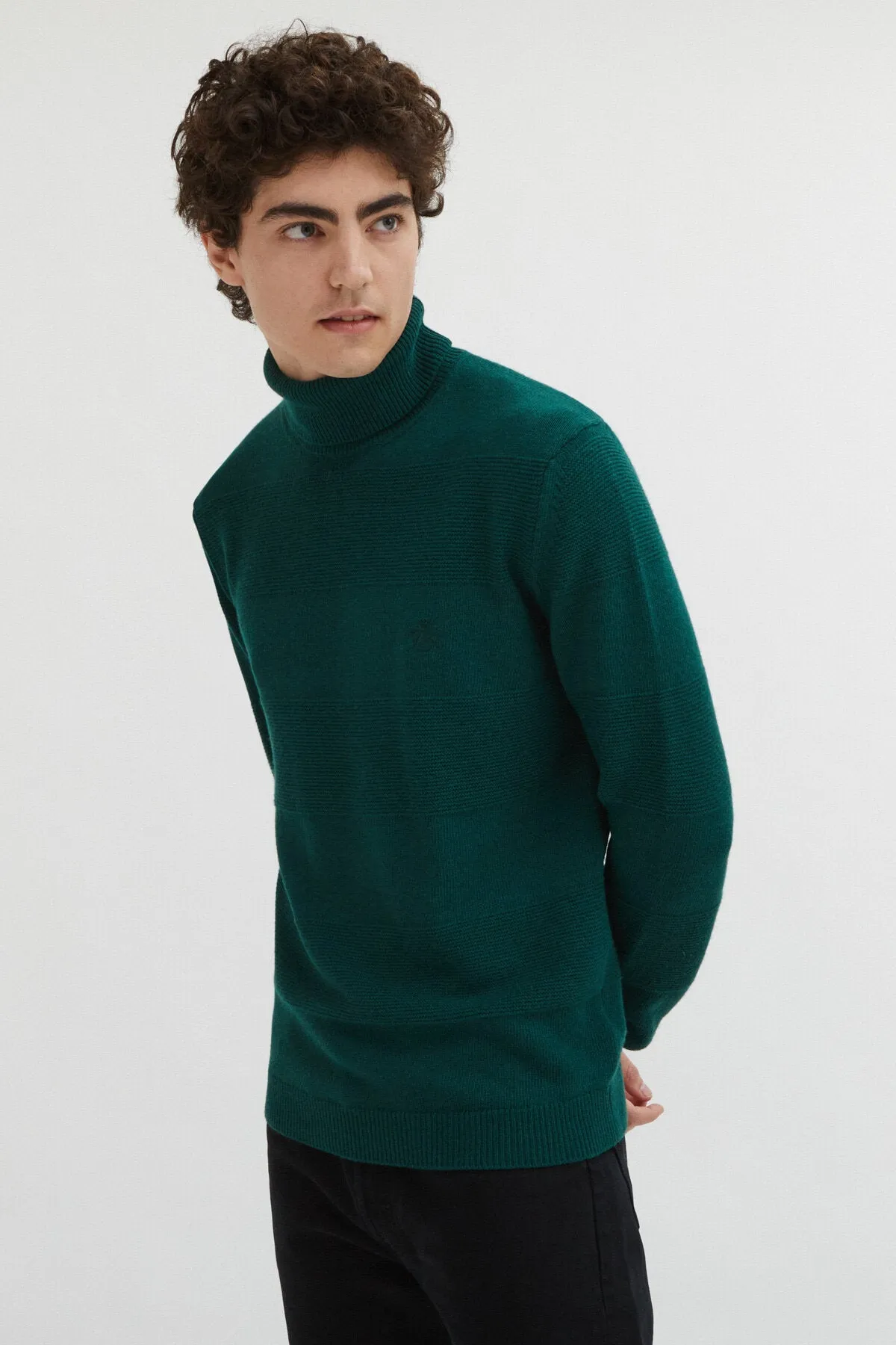Knit Turtle Neck sold by Baracuta product image thumbnail 2