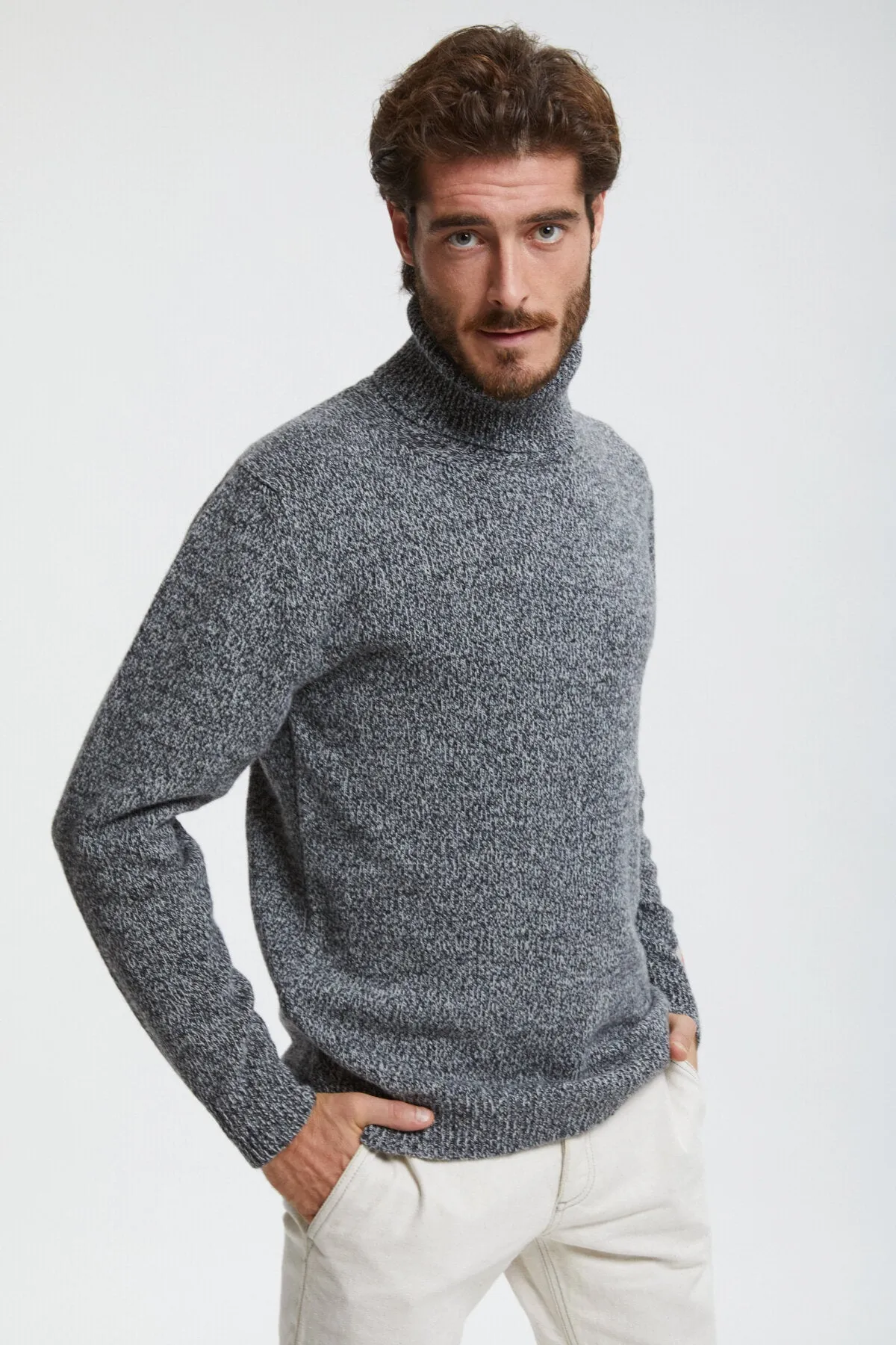 Melange Turtle Neck sold by Baracuta product image thumbnail 2