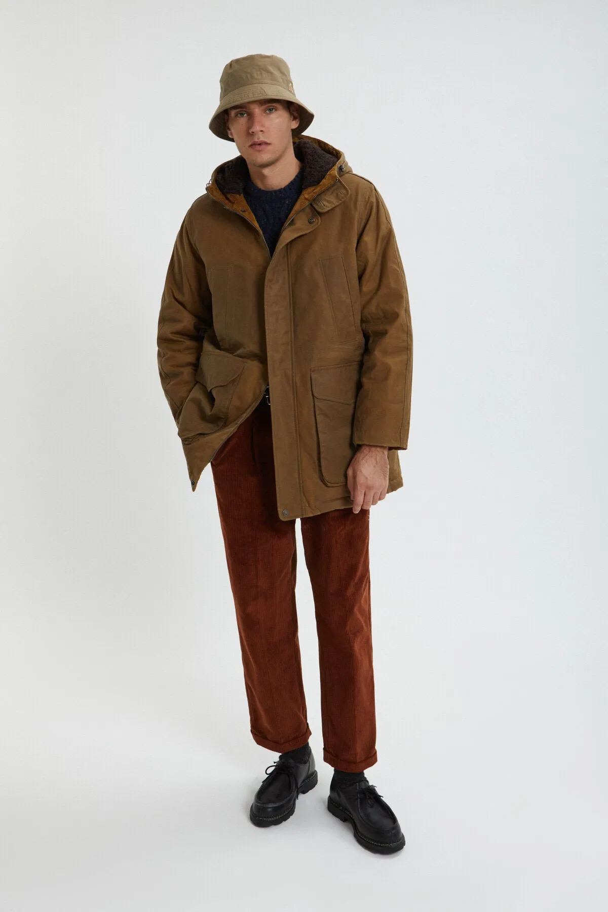 Waxed Shooting Field Parka sold by Baracuta product image thumbnail 4