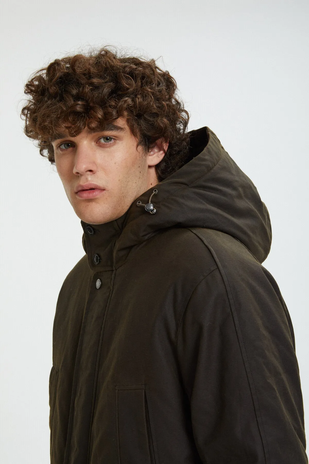 Waxed Shooting Field Parka sold by Baracuta product image thumbnail 4