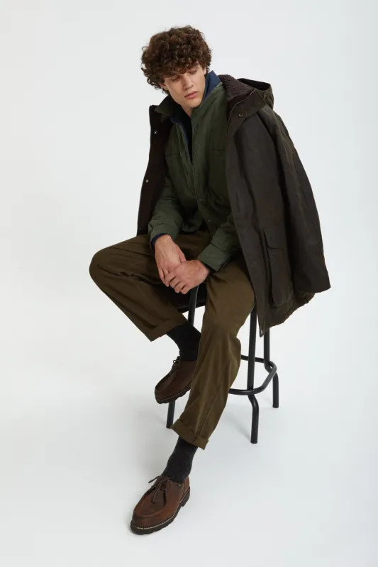 Waxed Shooting Field Parka sold by Baracuta