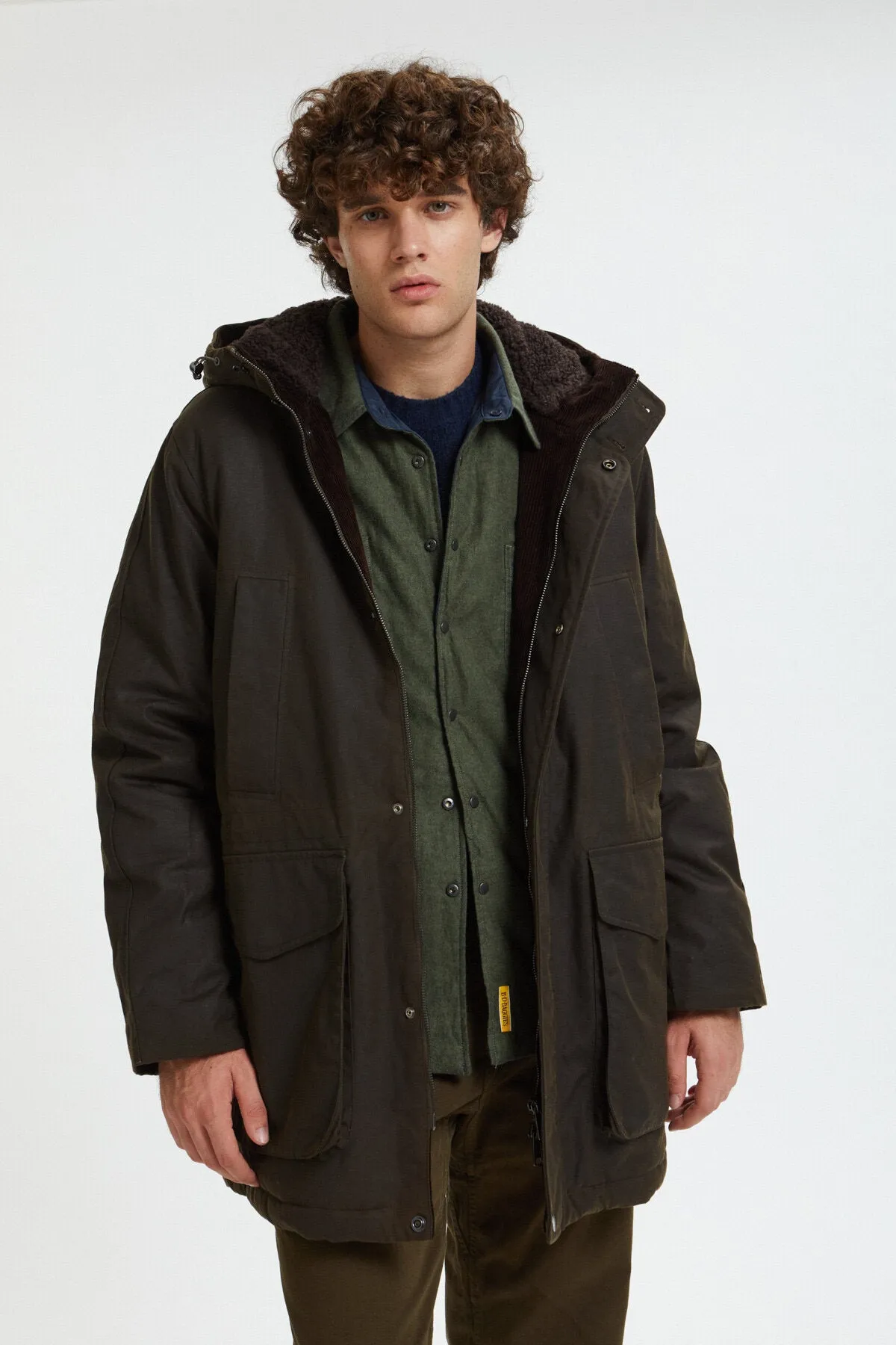 Waxed Shooting Field Parka sold by Baracuta product image thumbnail 2