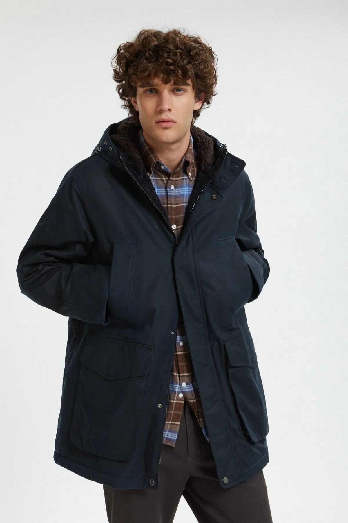 Waxed Shooting Field Parka sold by Baracuta