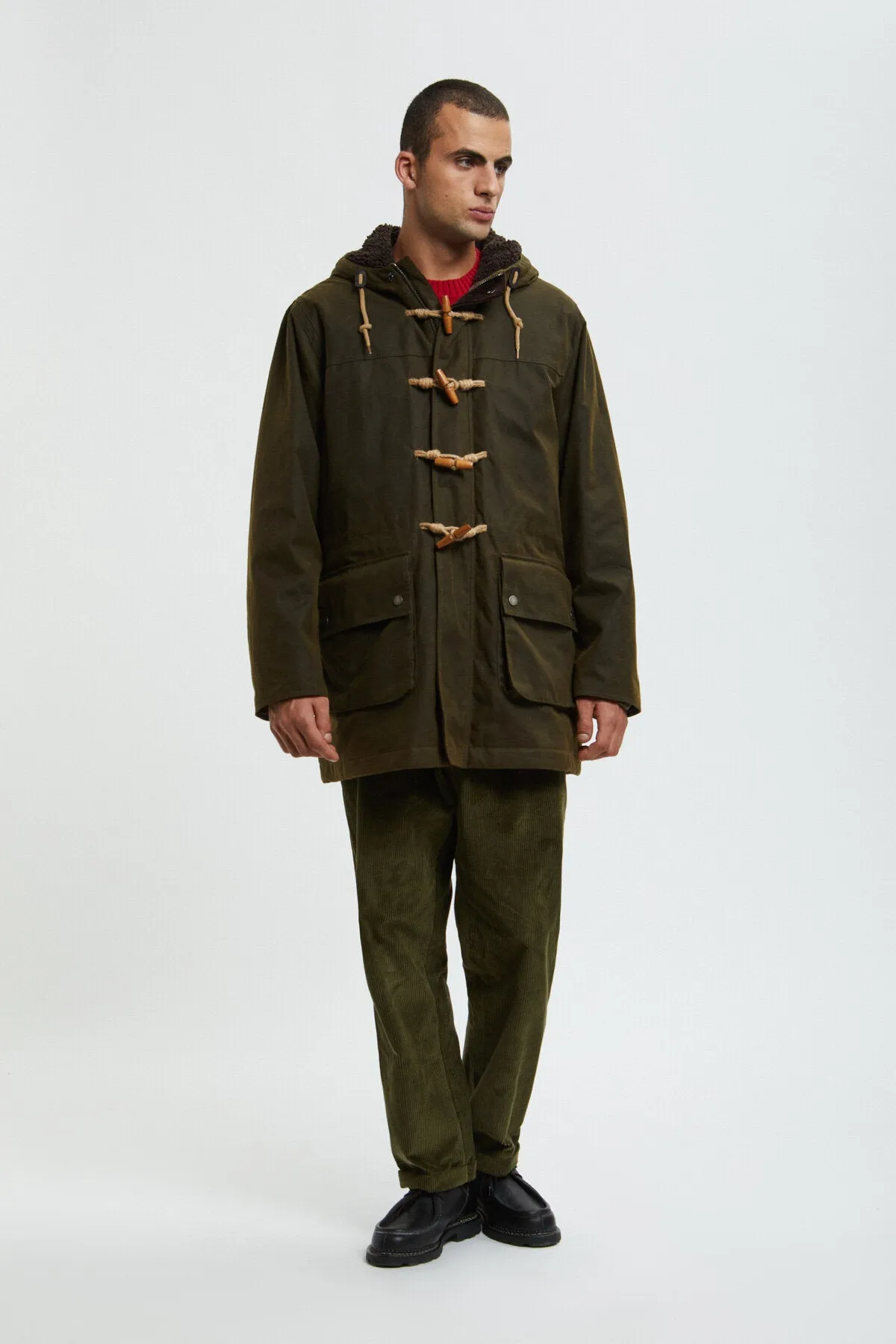 Wax Duffle Coat sold by Baracuta