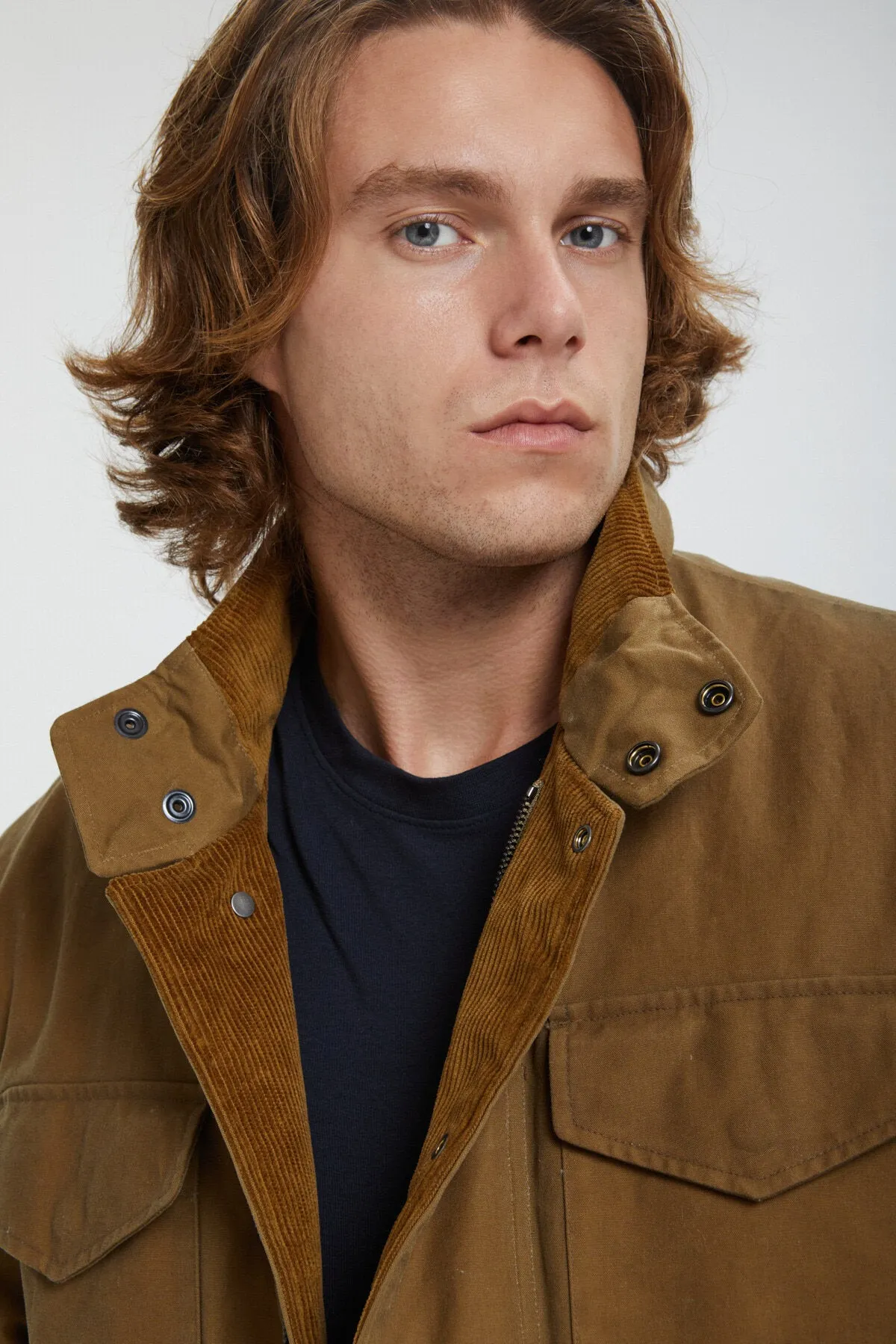 Waxed Field Jacket sold by Baracuta