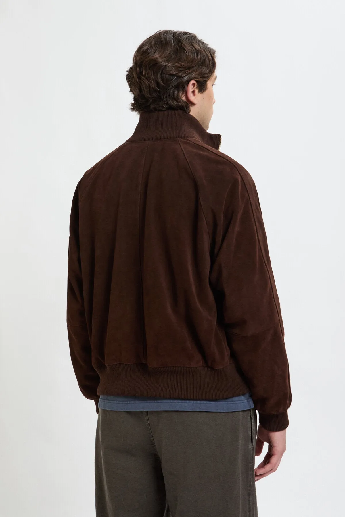 ROUGHOUT SUEDE TRACK JACKET sold by Baracuta product image thumbnail 3