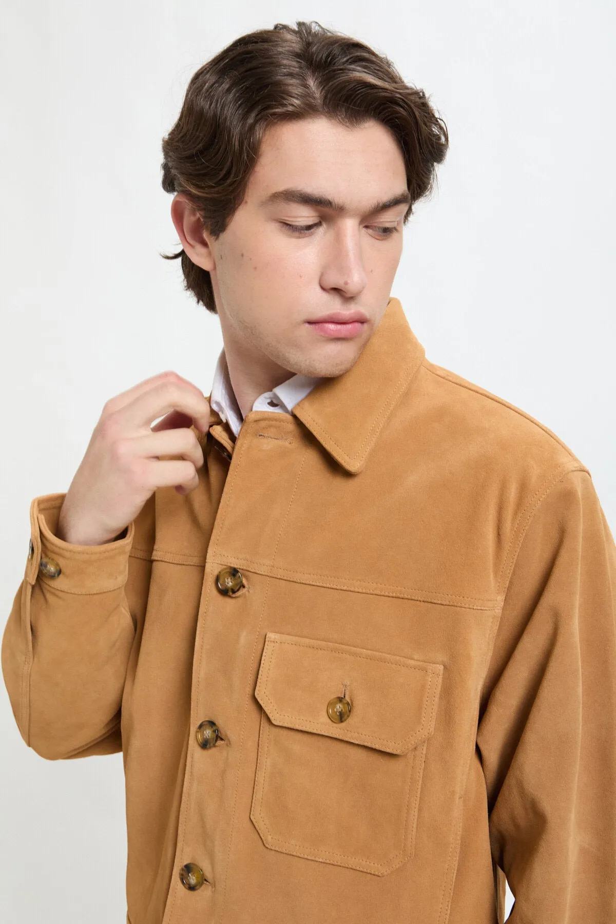 ROUGHOUT SUEDE RIDER JACKET sold by Baracuta product image thumbnail 4