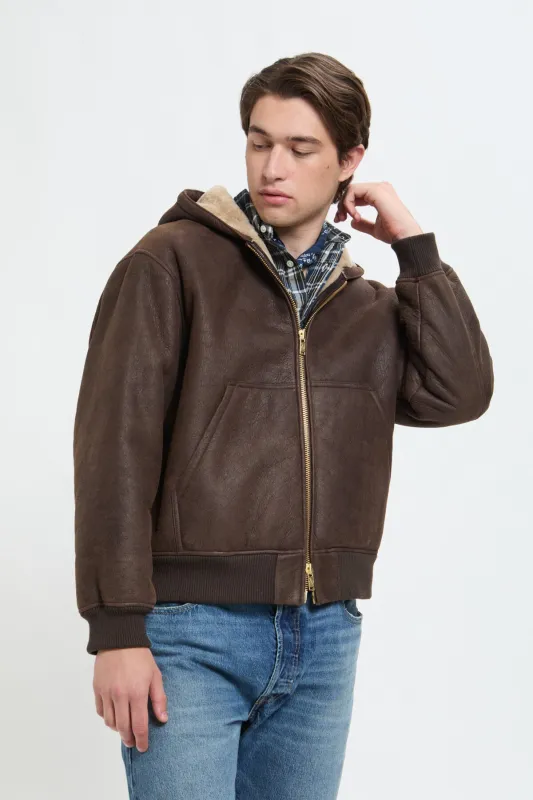 SHEARLING HOODIE sold by Baracuta