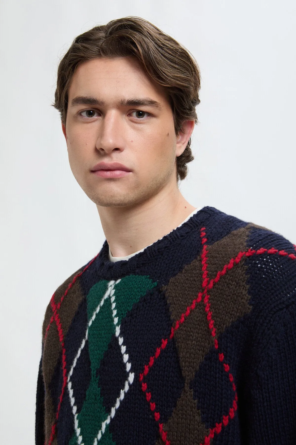 ARGYLE CREWNECK sold by Baracuta product image thumbnail 4