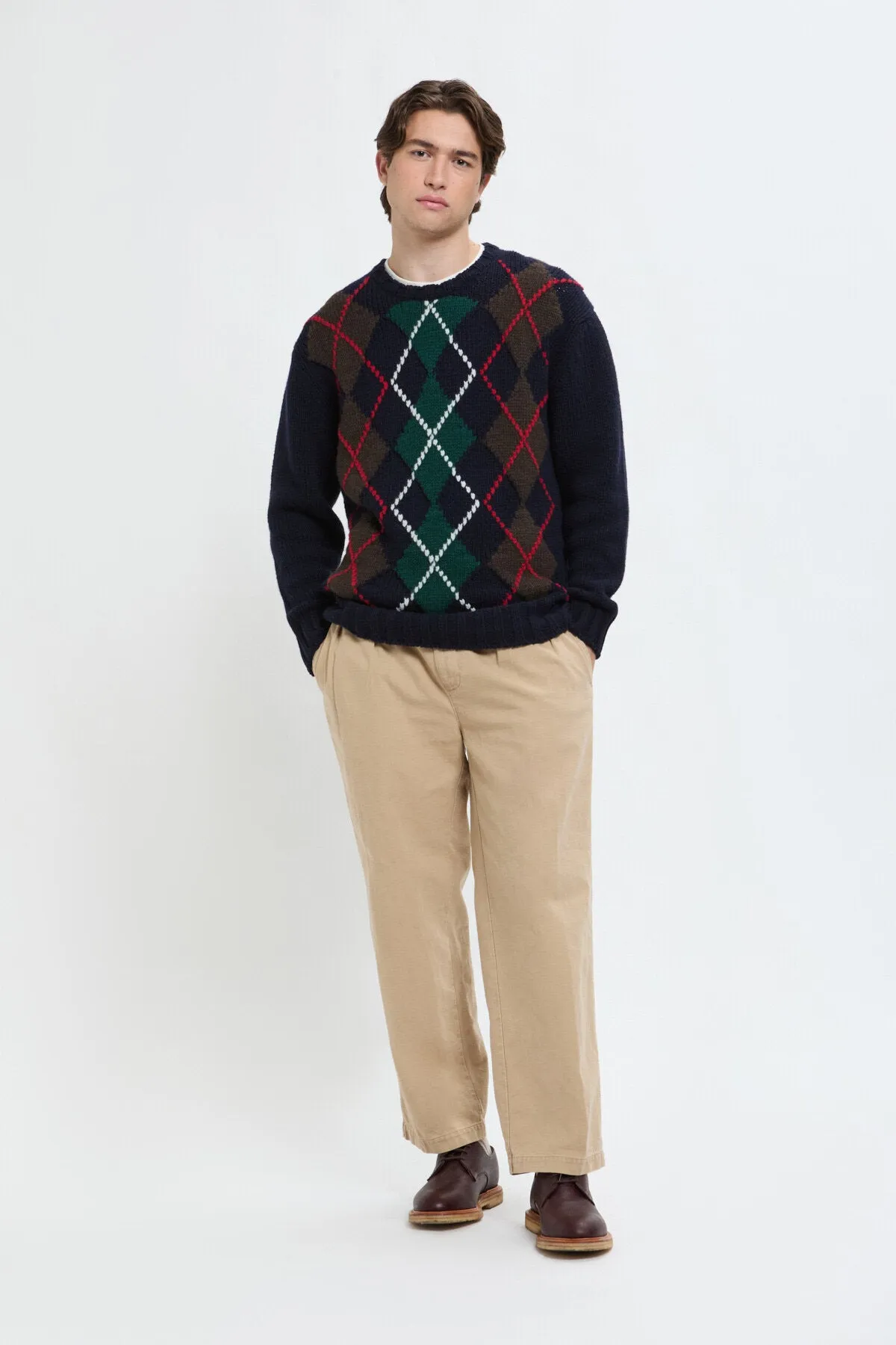 ARGYLE CREWNECK sold by Baracuta product image thumbnail 2