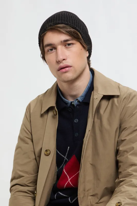 CORNISH WOOL BEANIE sold by Baracuta