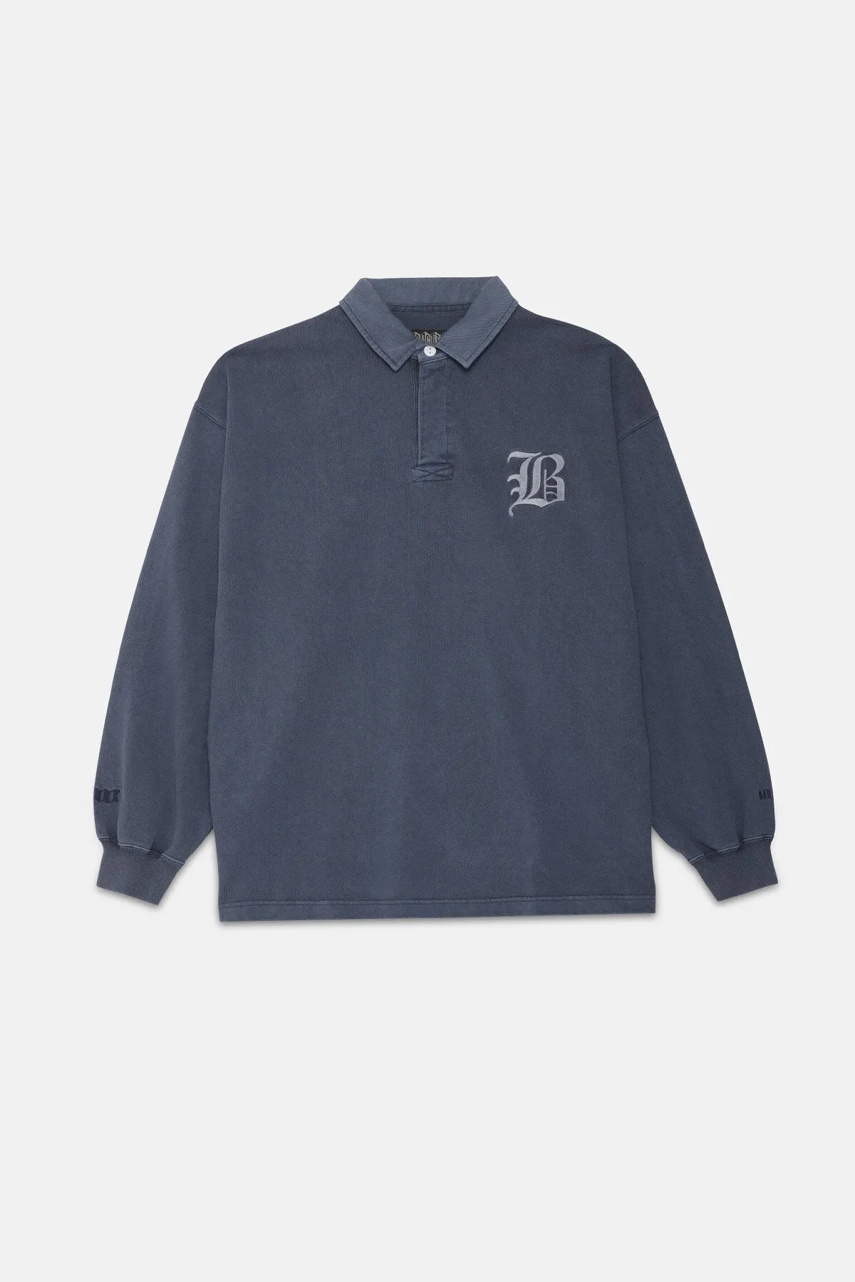 GARMENT-DYED RUGBY POLO sold by Baracuta product image thumbnail 5