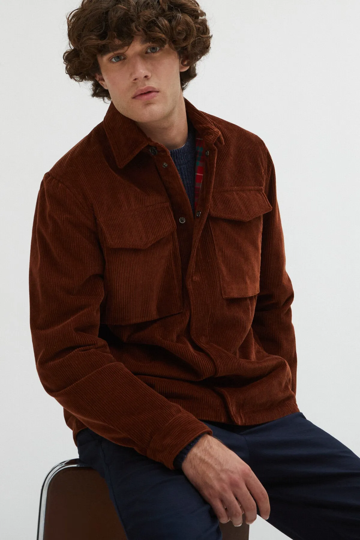 Cord Overshirt sold by Baracuta product image thumbnail 2