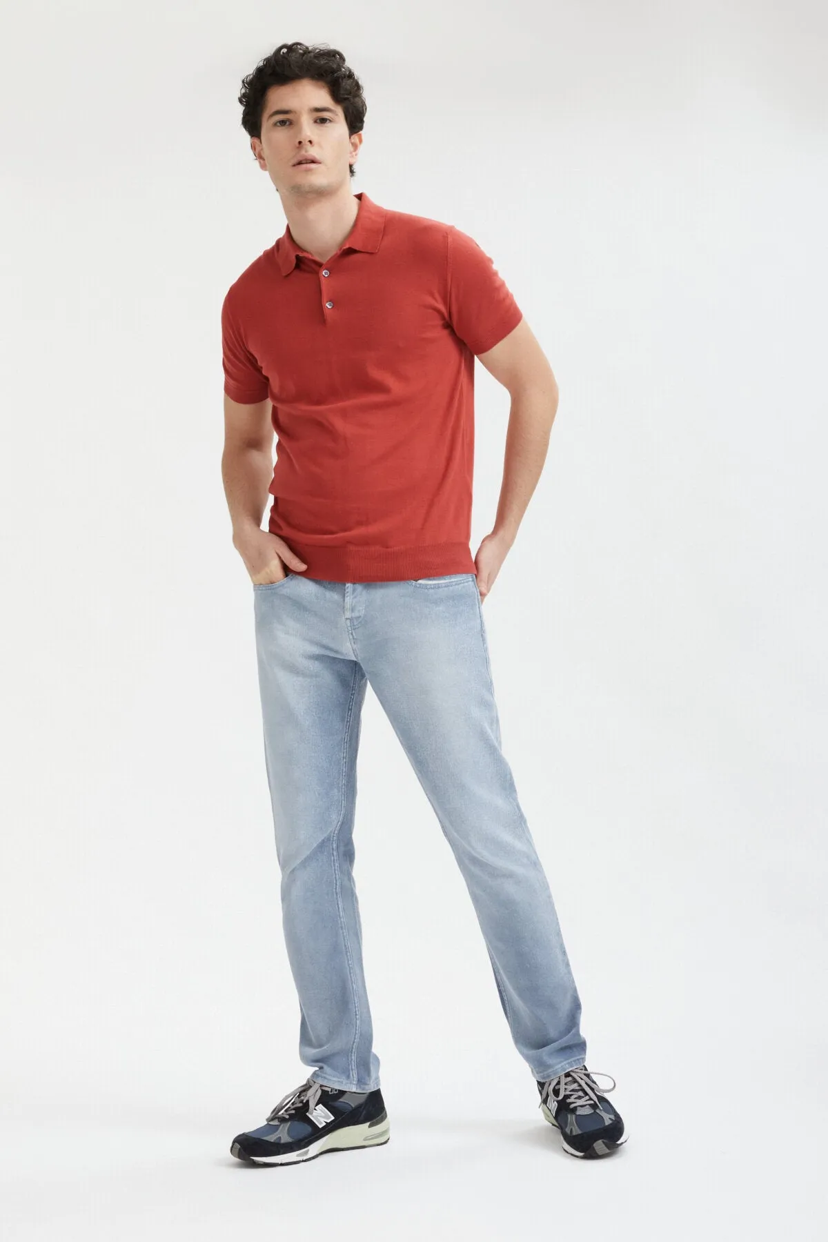 Short Sleeved Polo sold by Baracuta product image thumbnail 3