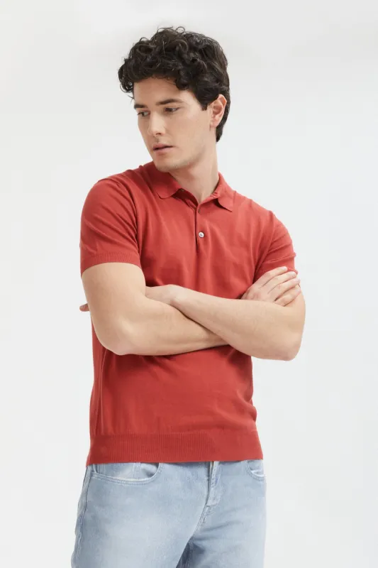 Short Sleeved Polo made by Baracuta