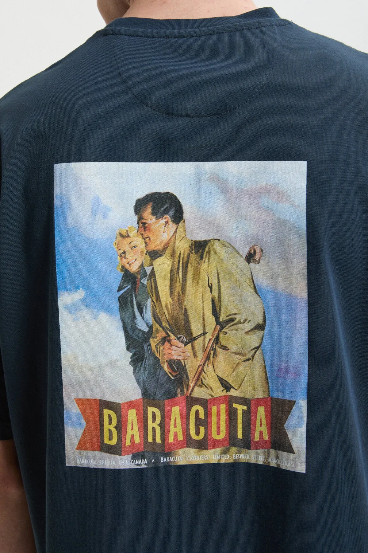 Britain Rainwear T-Shirt sold by Baracuta product image thumbnail 3