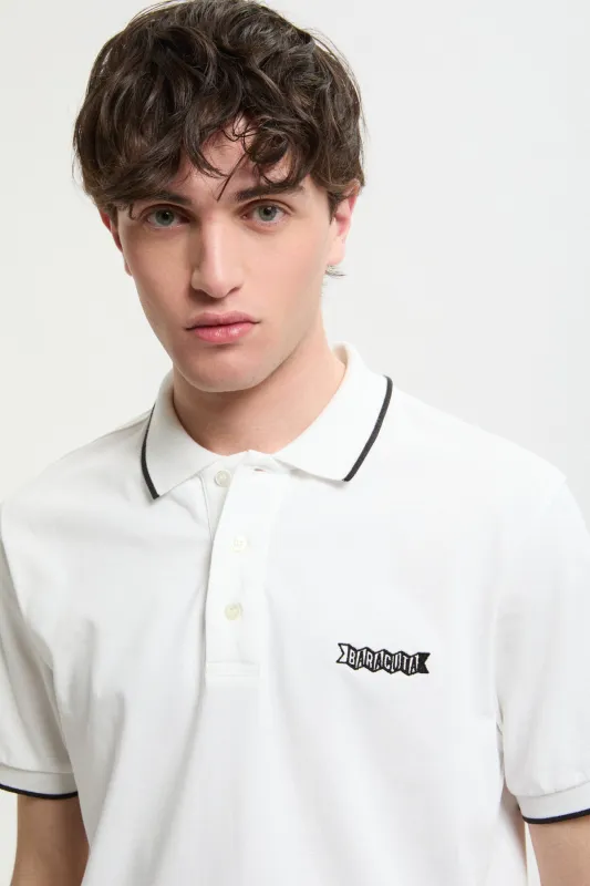 Logoed Polo made by Baracuta