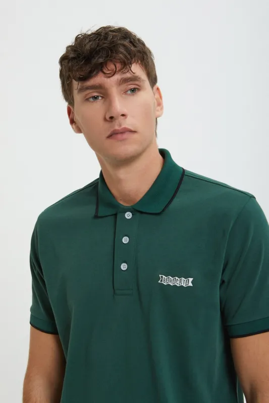 Logoed Polo made by Baracuta