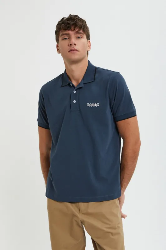 Logoed Polo made by Baracuta