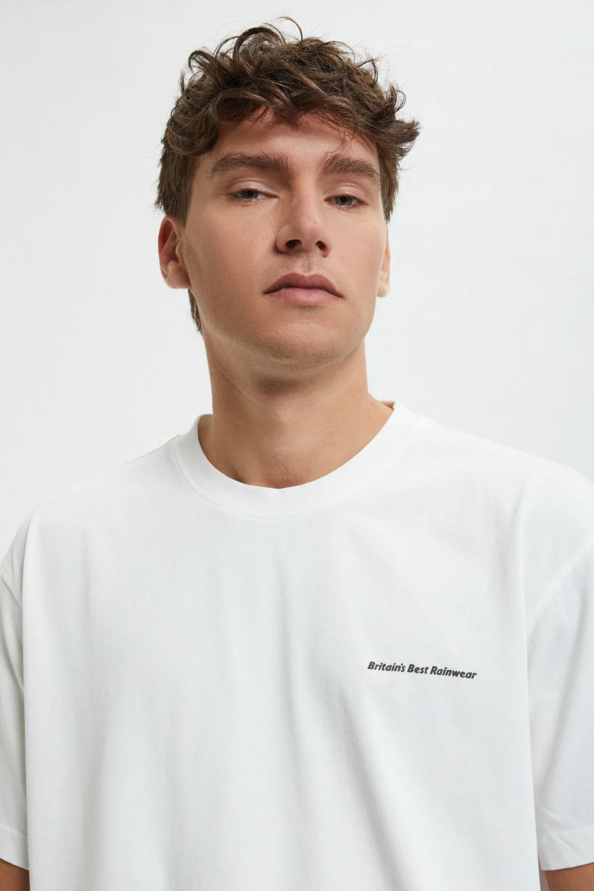 Britain Rainwear T-Shirt sold by Baracuta product image thumbnail 4