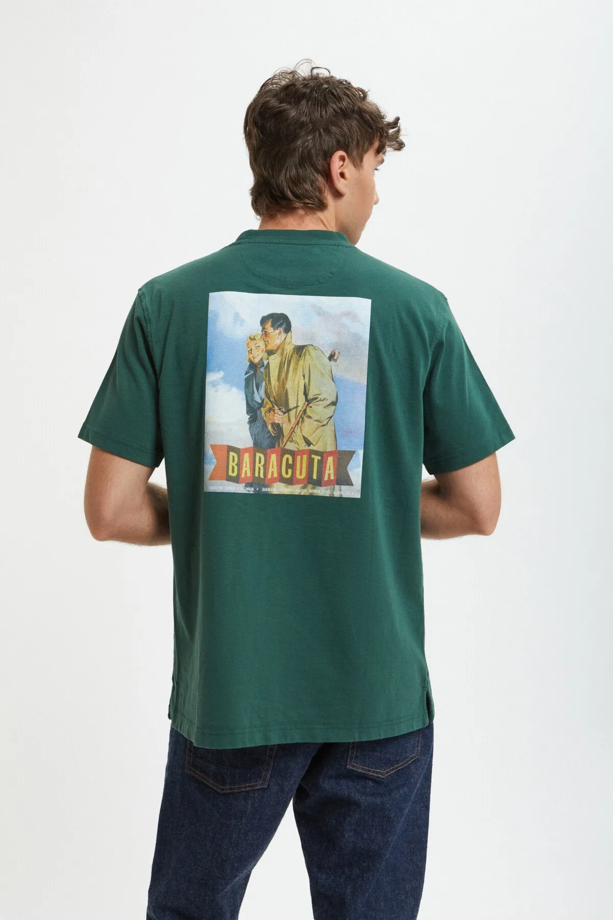 Britain Rainwear T-Shirt sold by Baracuta product image thumbnail 2