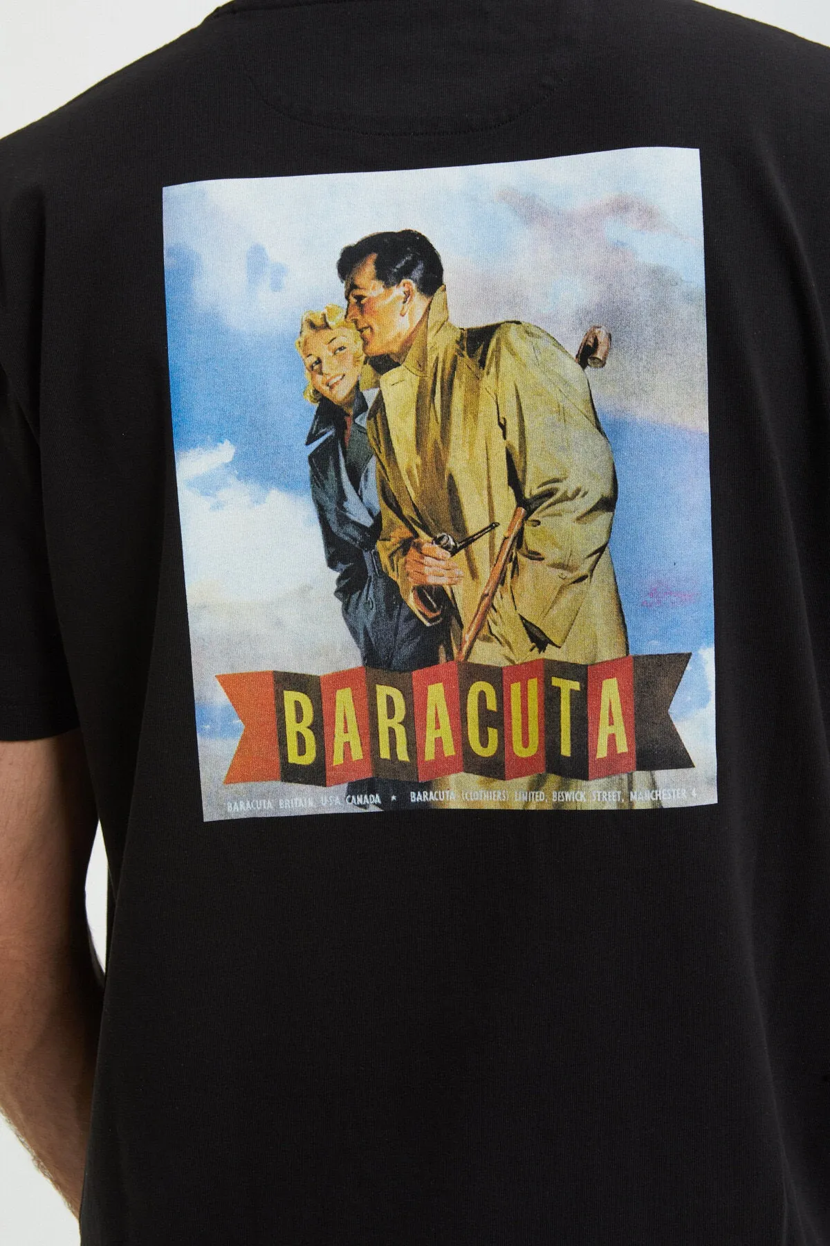 Britain Rainwear T-Shirt sold by Baracuta product image thumbnail 4