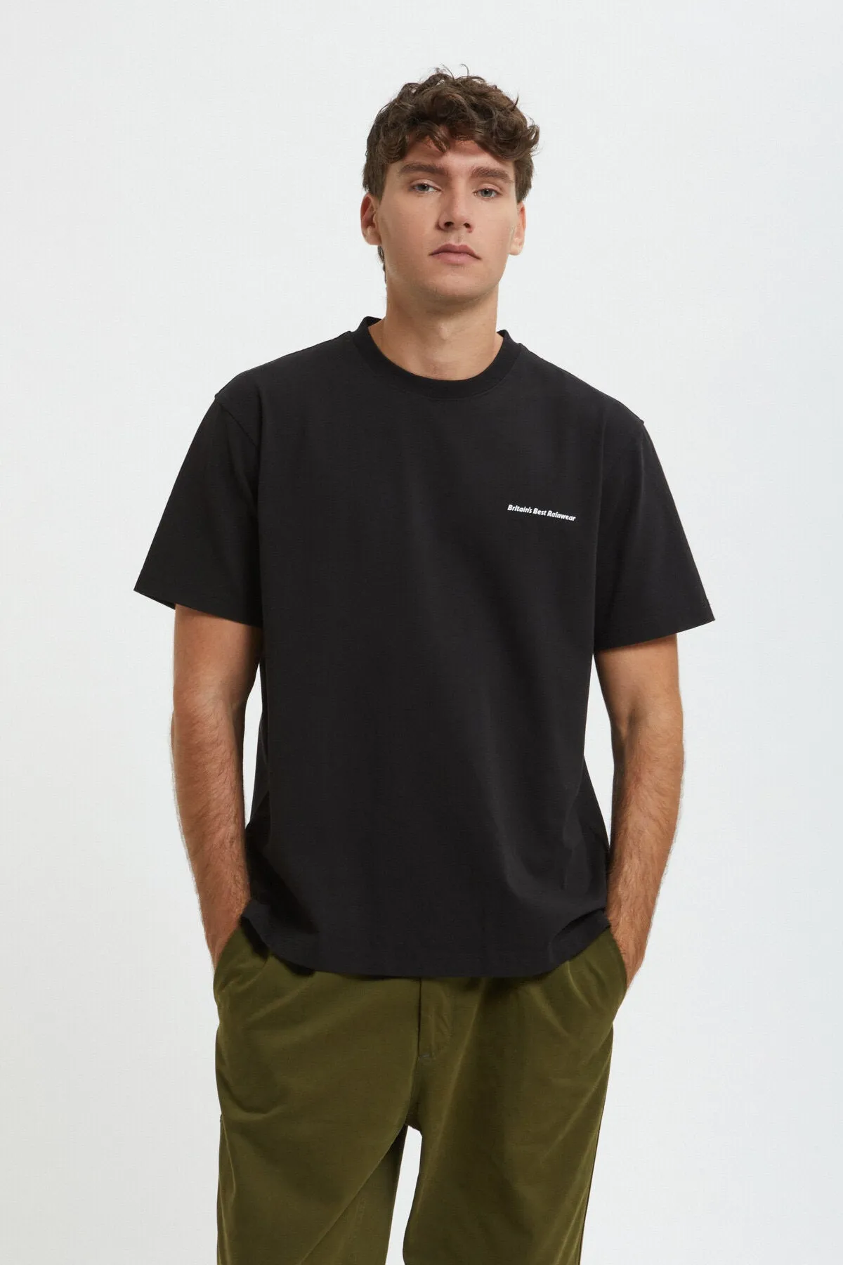 Britain Rainwear T-Shirt sold by Baracuta product image thumbnail 2