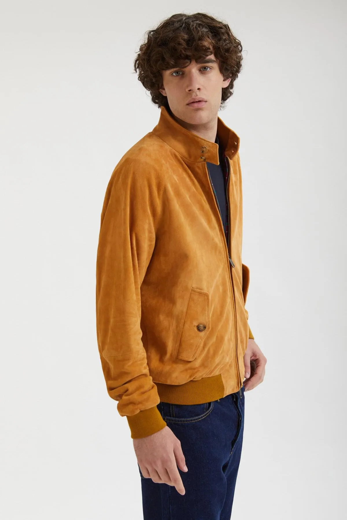 Premium G9 Harrington Suede sold by Baracuta