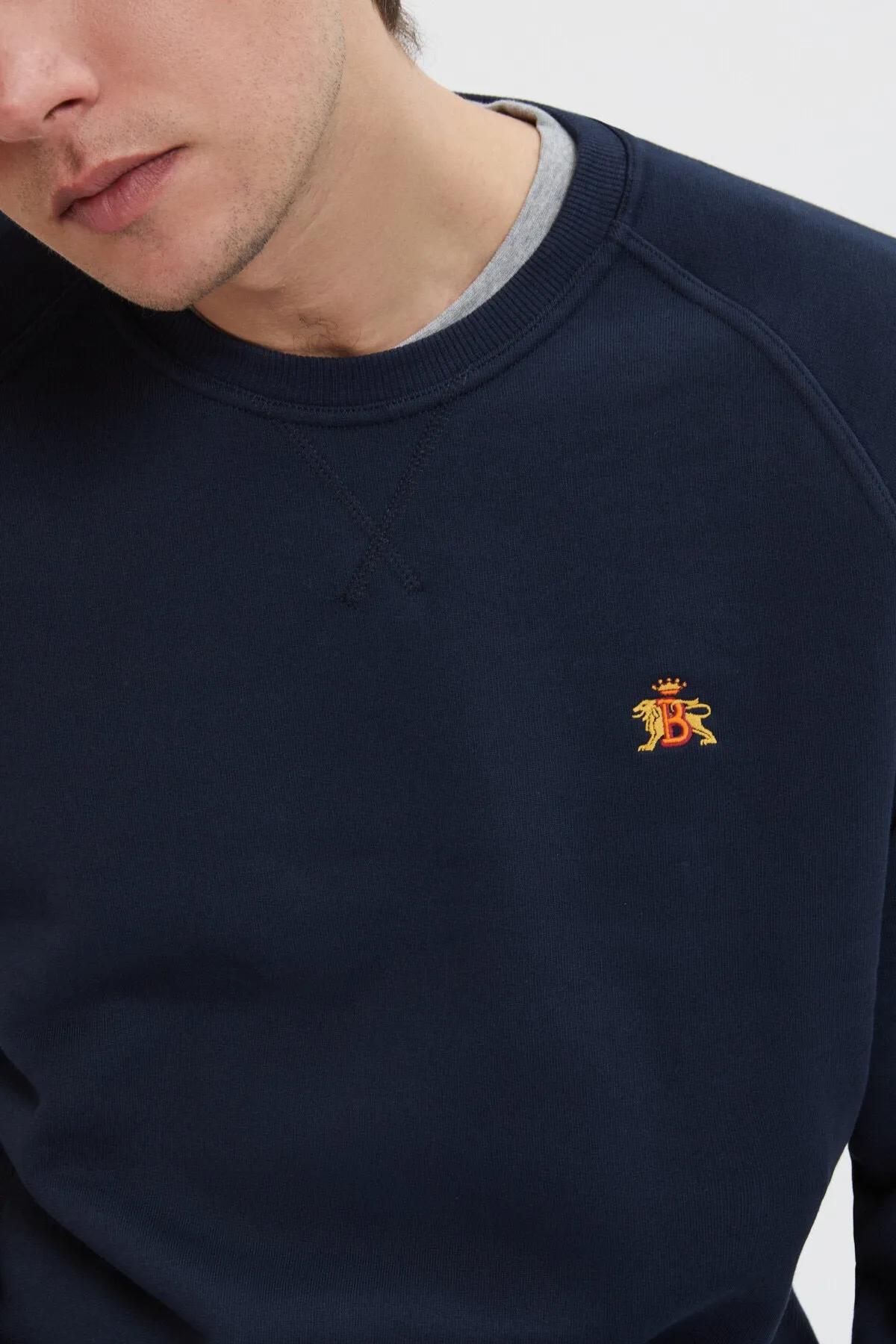 Logo Crew Neck sold by Baracuta product image thumbnail 4