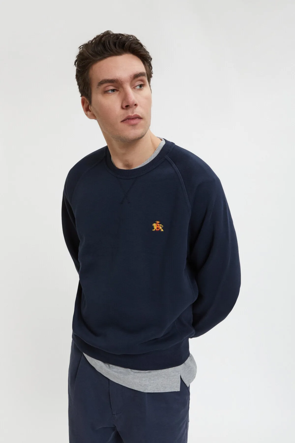 Logo Crew Neck sold by Baracuta