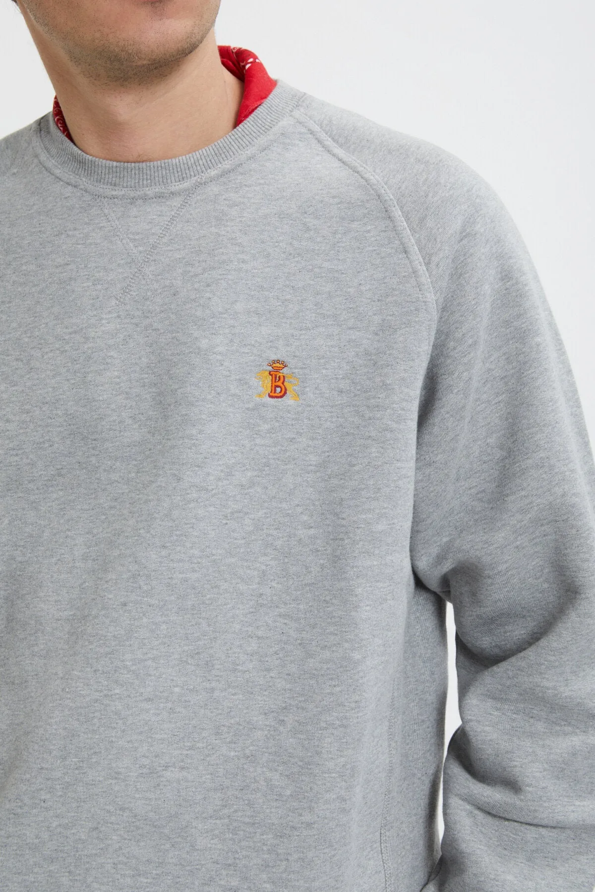 Logo Crew Neck sold by Baracuta product image thumbnail 4