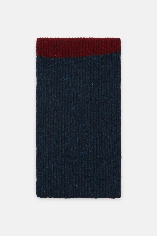BRITISH WOOL SCARF made by Baracuta