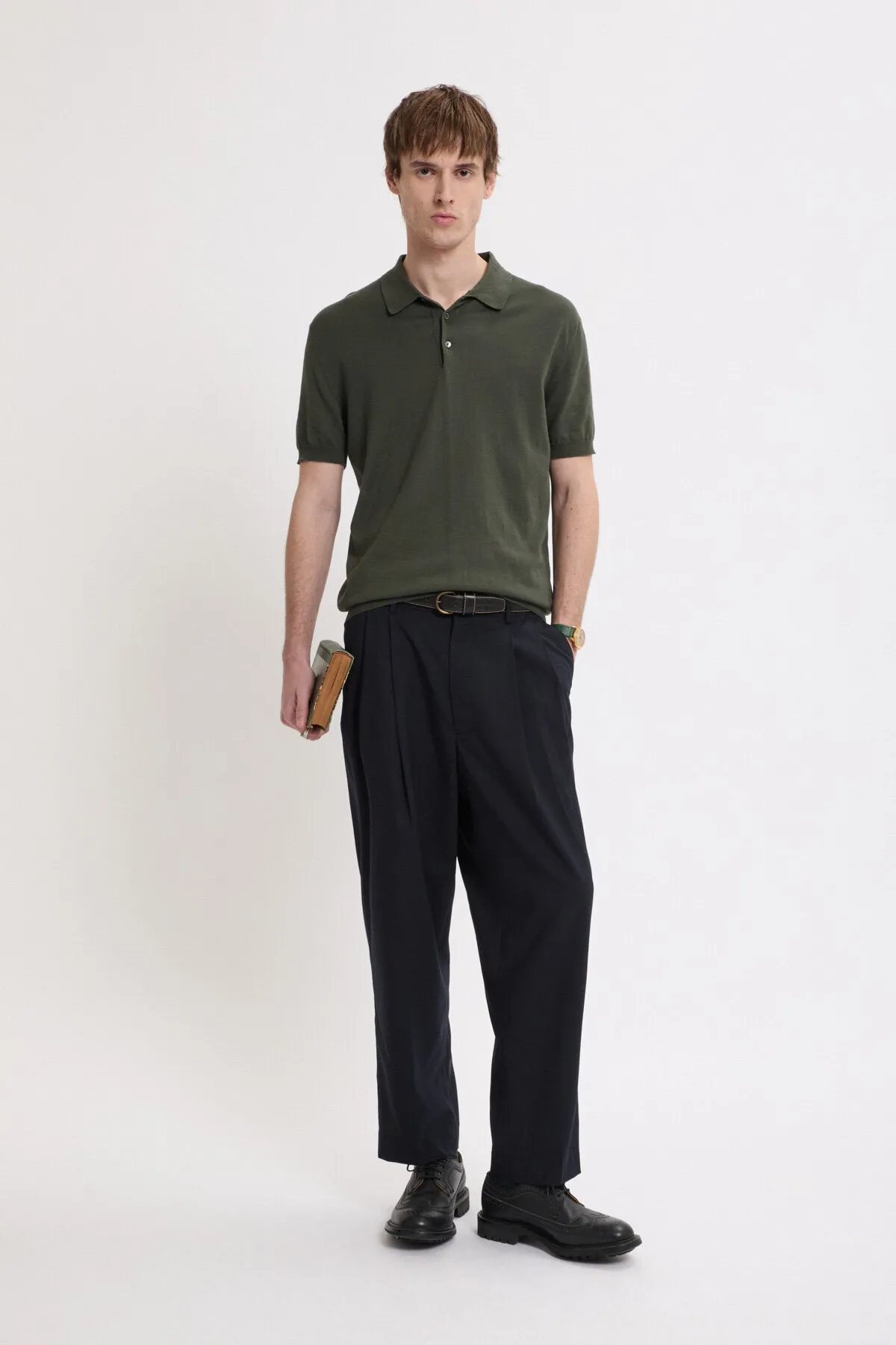 Short Sleeved Polo sold by Baracuta product image thumbnail 2