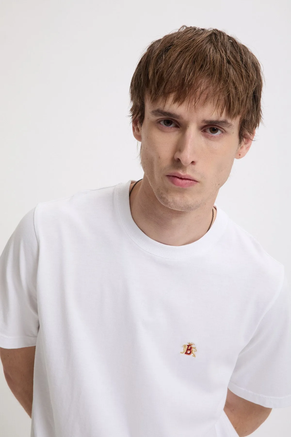 Logo Embroidered Tee sold by Baracuta