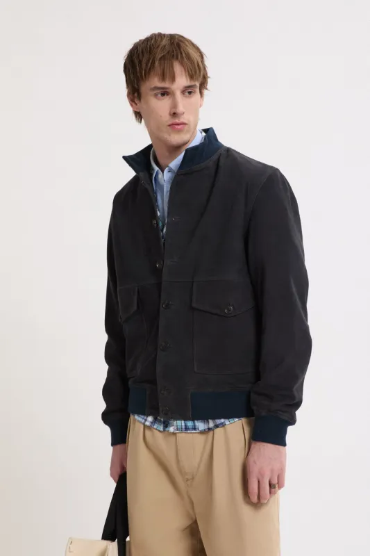 Suede Blouson made by Baracuta