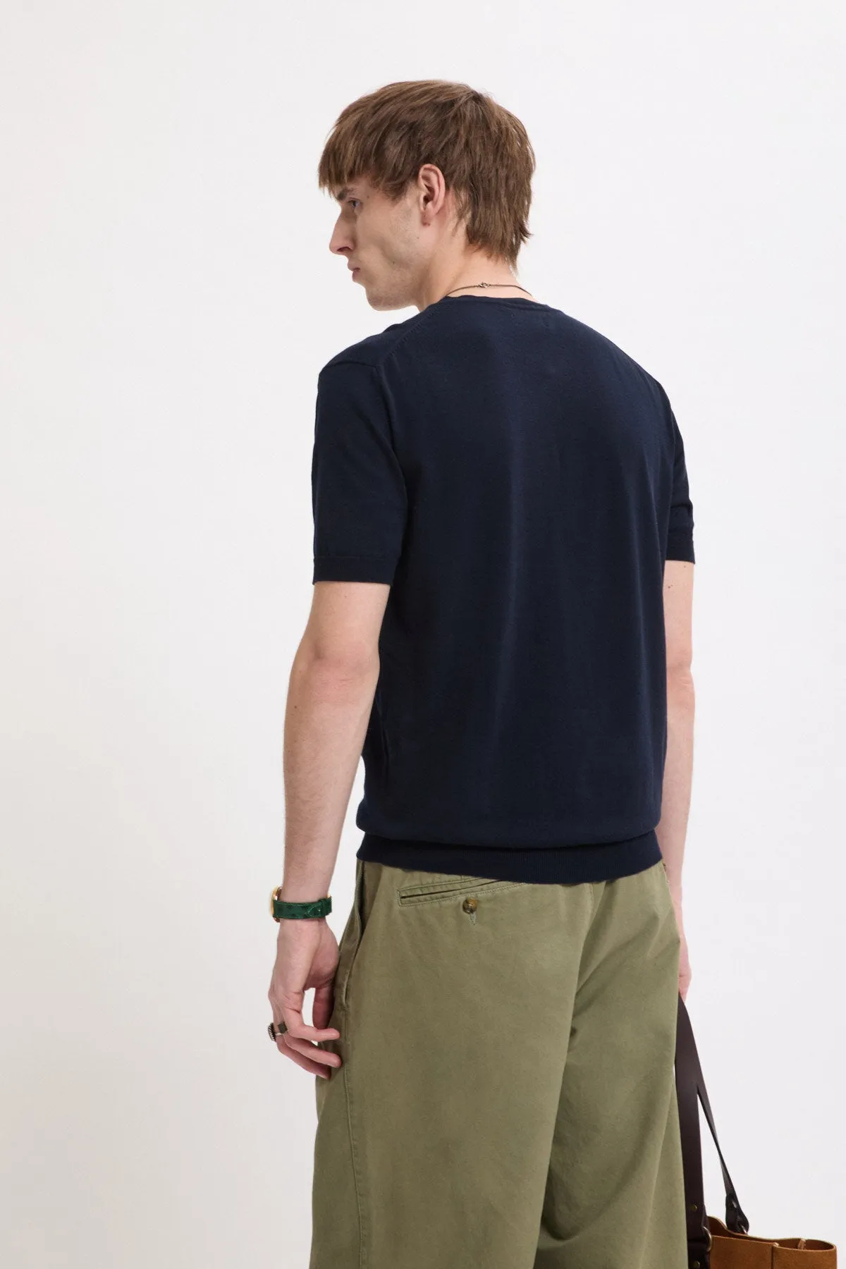 Knit T-Shirt sold by Baracuta product image thumbnail 3
