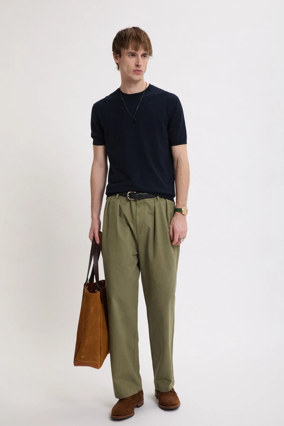 Knit T-Shirt sold by Baracuta product image thumbnail 2