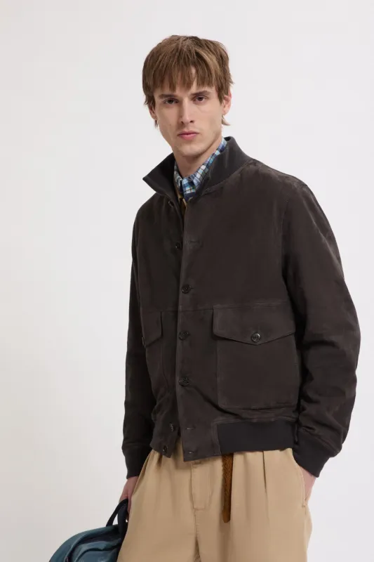 Suede Blouson made by Baracuta