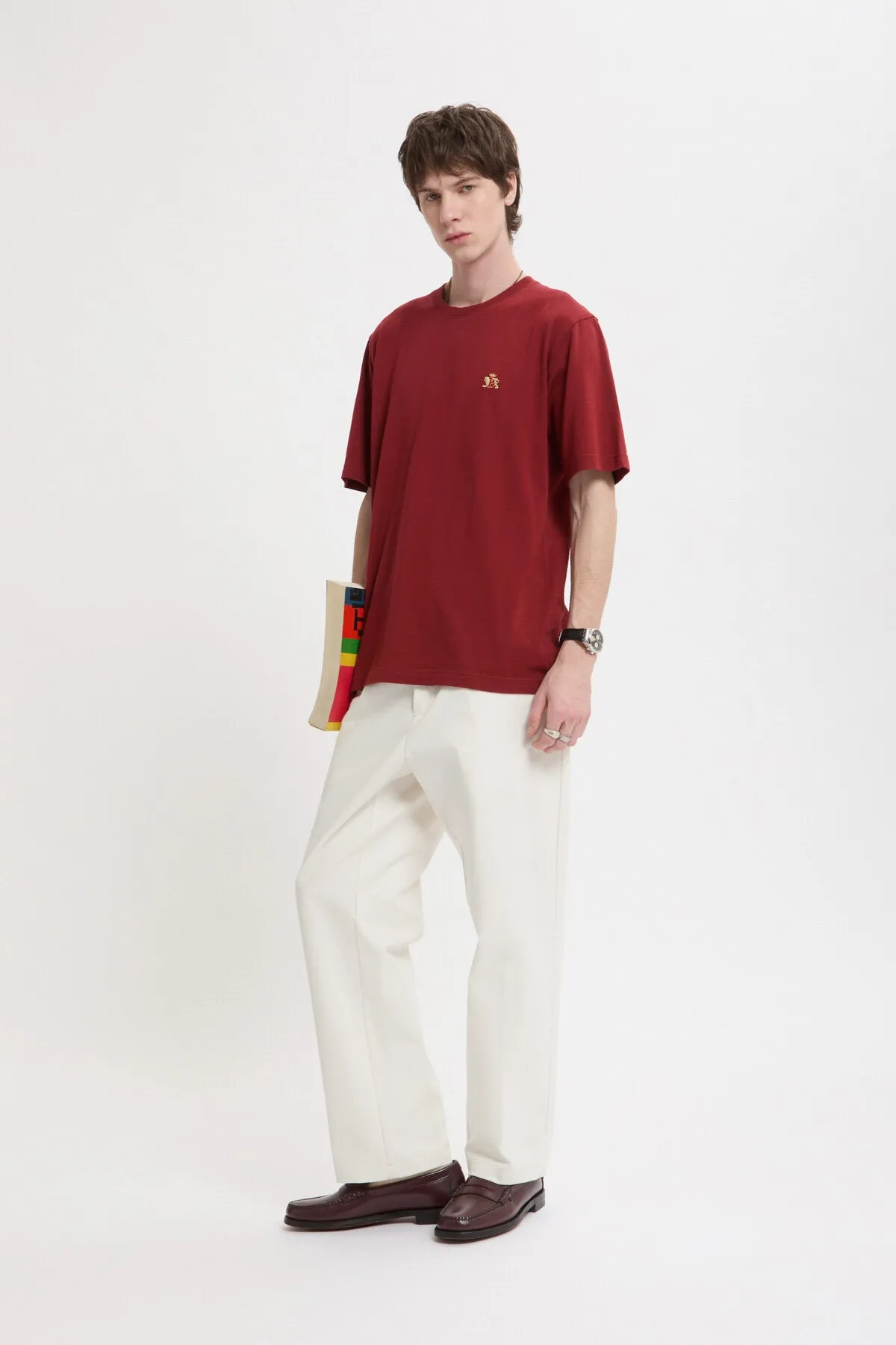 Logo Embroidered Tee sold by Baracuta product image thumbnail 3