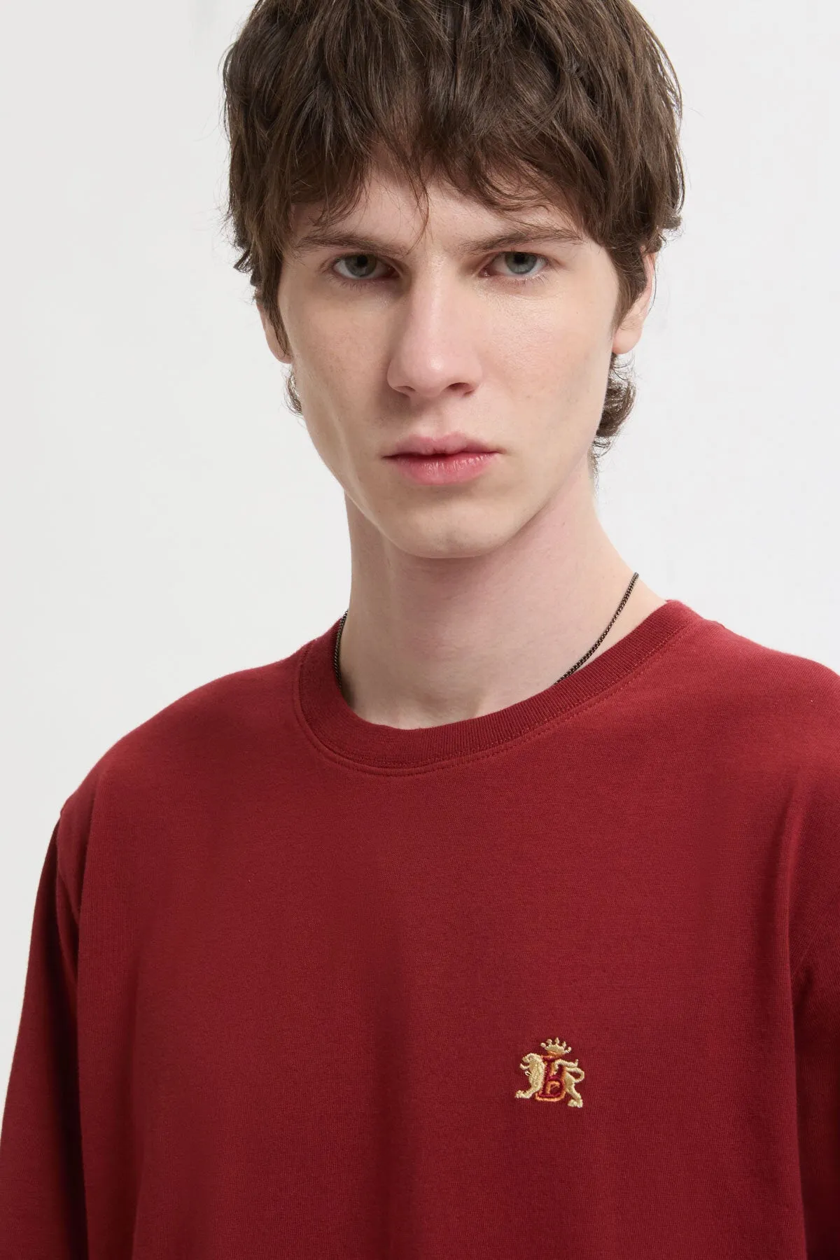 Logo Embroidered Tee sold by Baracuta product image thumbnail 5