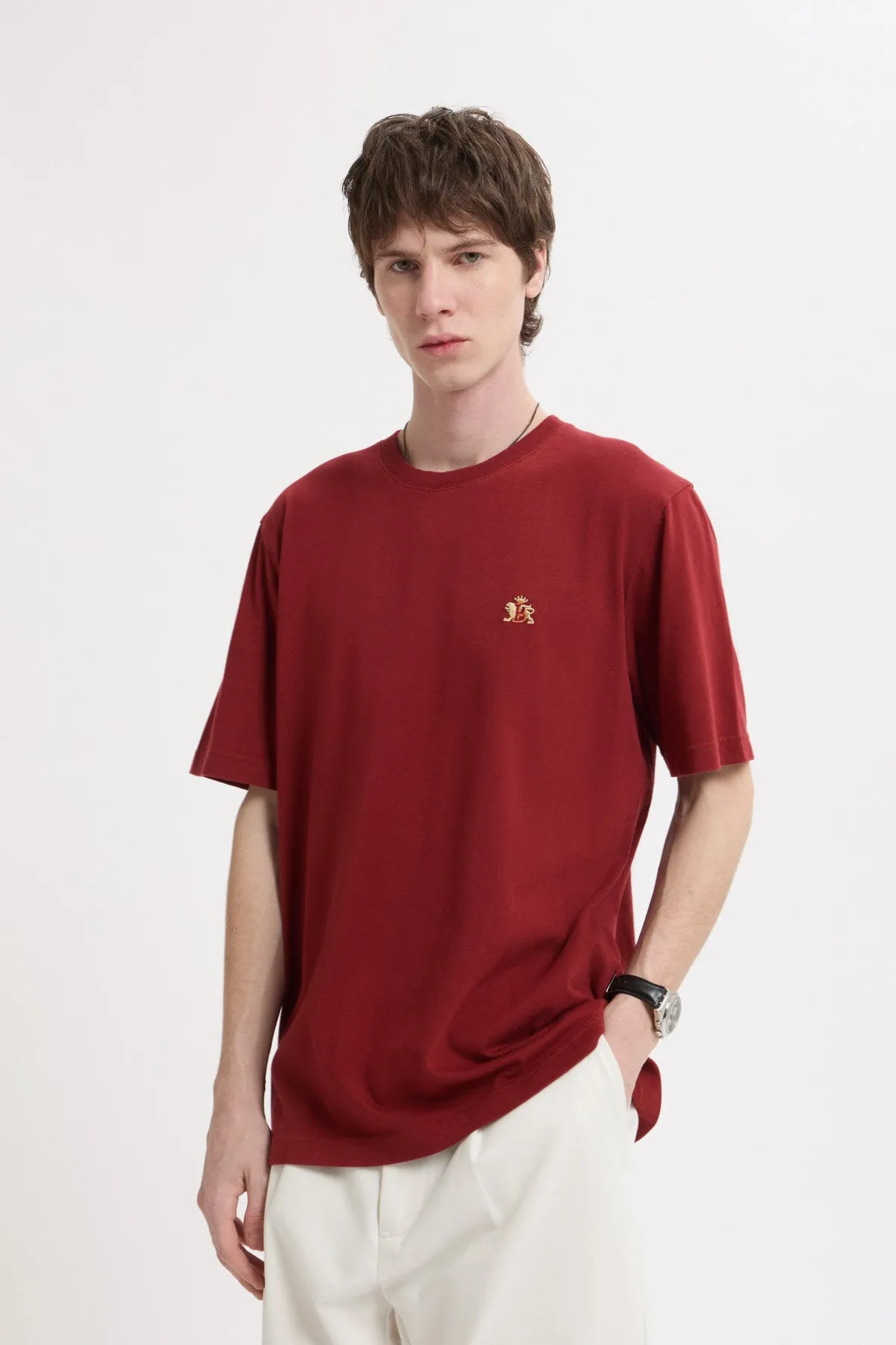 Logo Embroidered Tee sold by Baracuta product image thumbnail 2