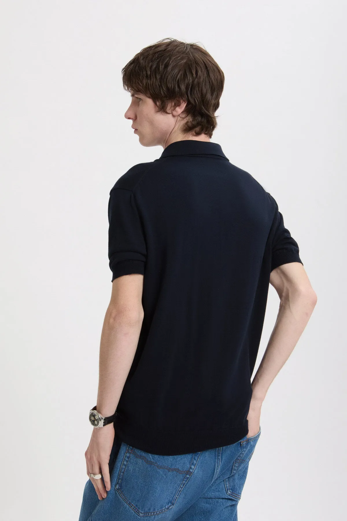 Short Sleeved Polo sold by Baracuta product image thumbnail 3