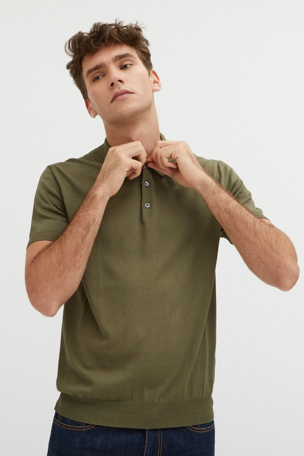 Short Sleeved Polo sold by Baracuta product image thumbnail 2