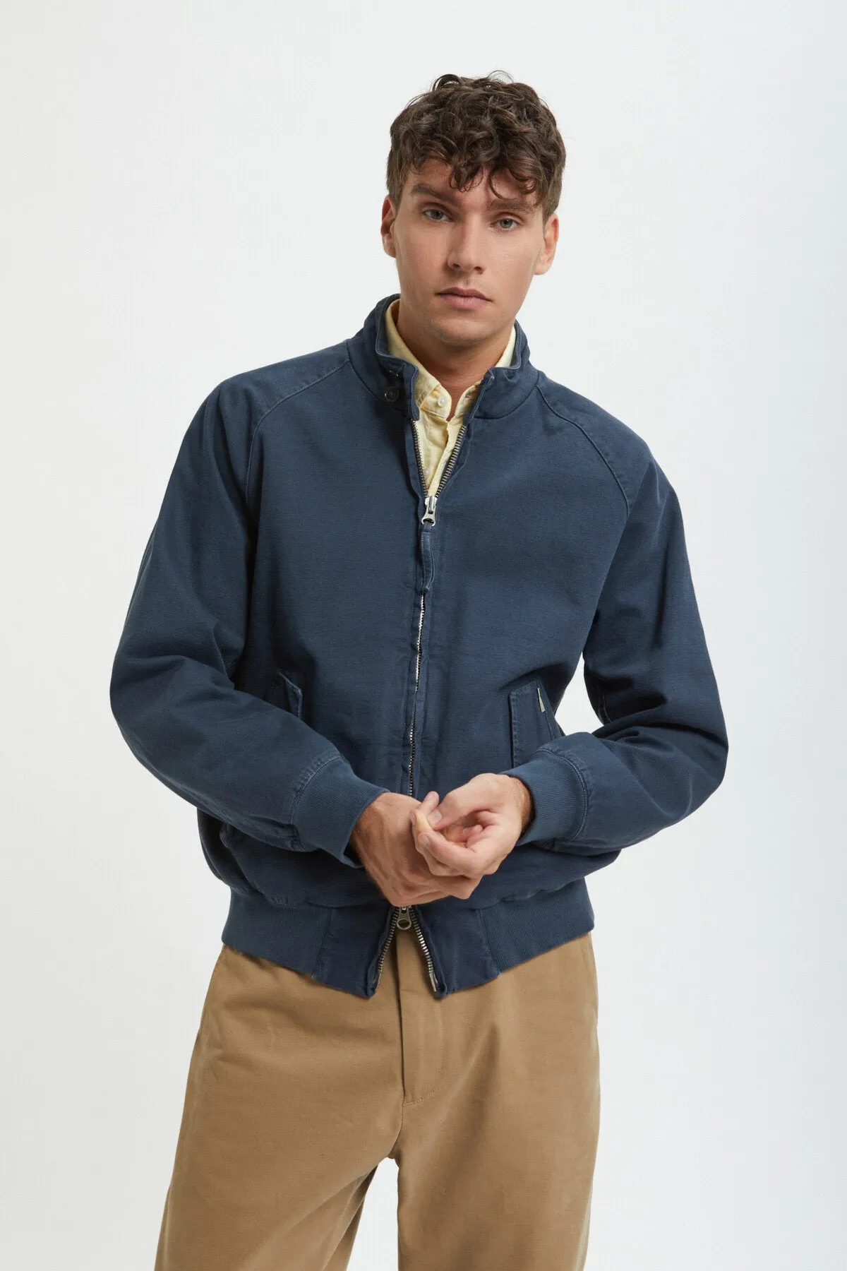 G9 Canvas Garment Dyed sold by Baracuta